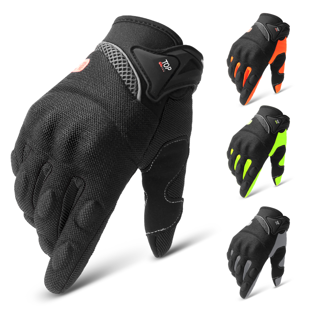 Motorcycle Glove Knuckle - Letnie rękawice motocyklowe Oddychające rękawice jeździeckie