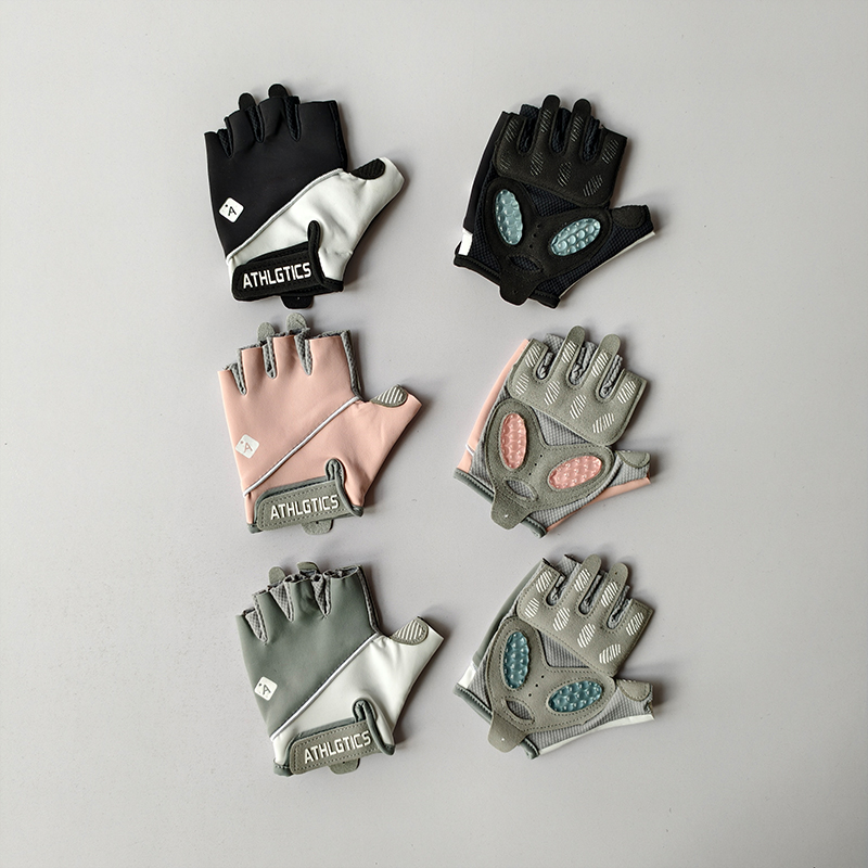 Cycling Glove Padded - Fitness Damskie rękawiczki z półpalcami Anti
