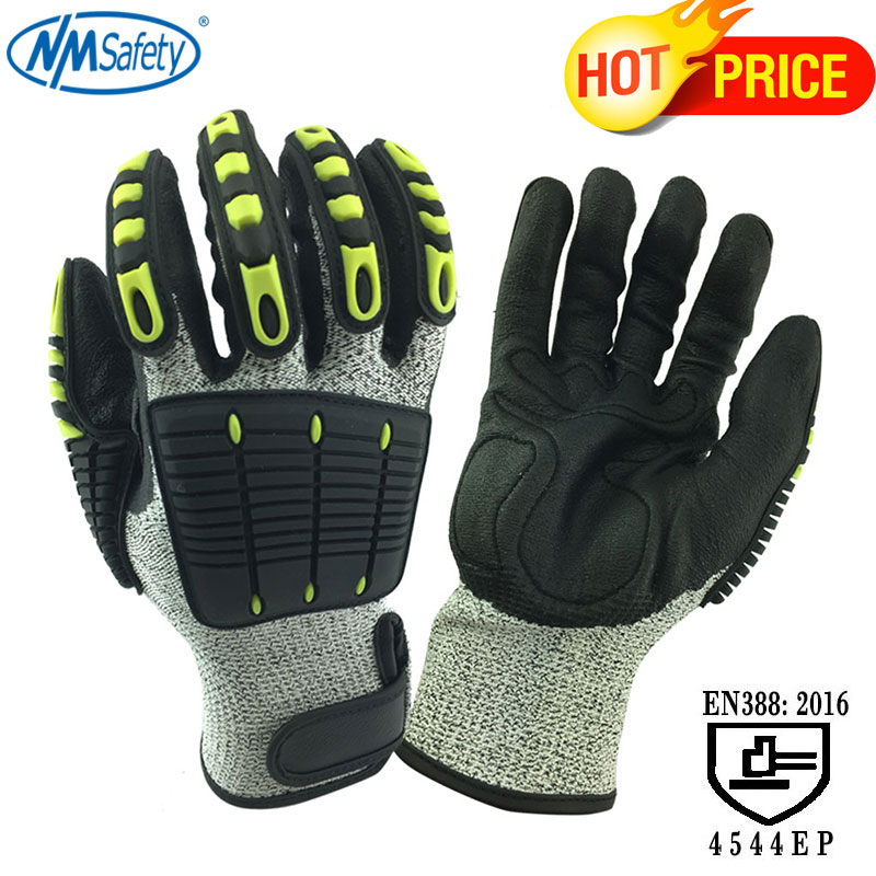 Work Glove Impact - NMSafety Antywibracyjne rękawice robocze Rękawice odporne