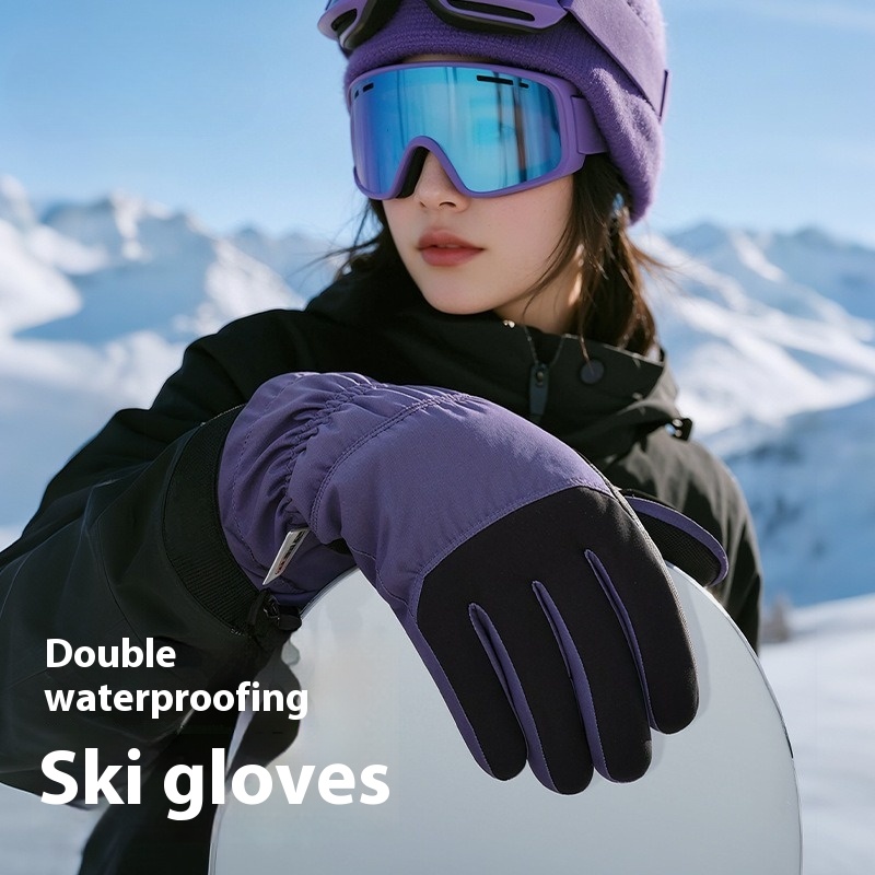 Winter Glove Insulated - Nowe Zimowe Termiczne Rękawice Narciarskie Rowerowe