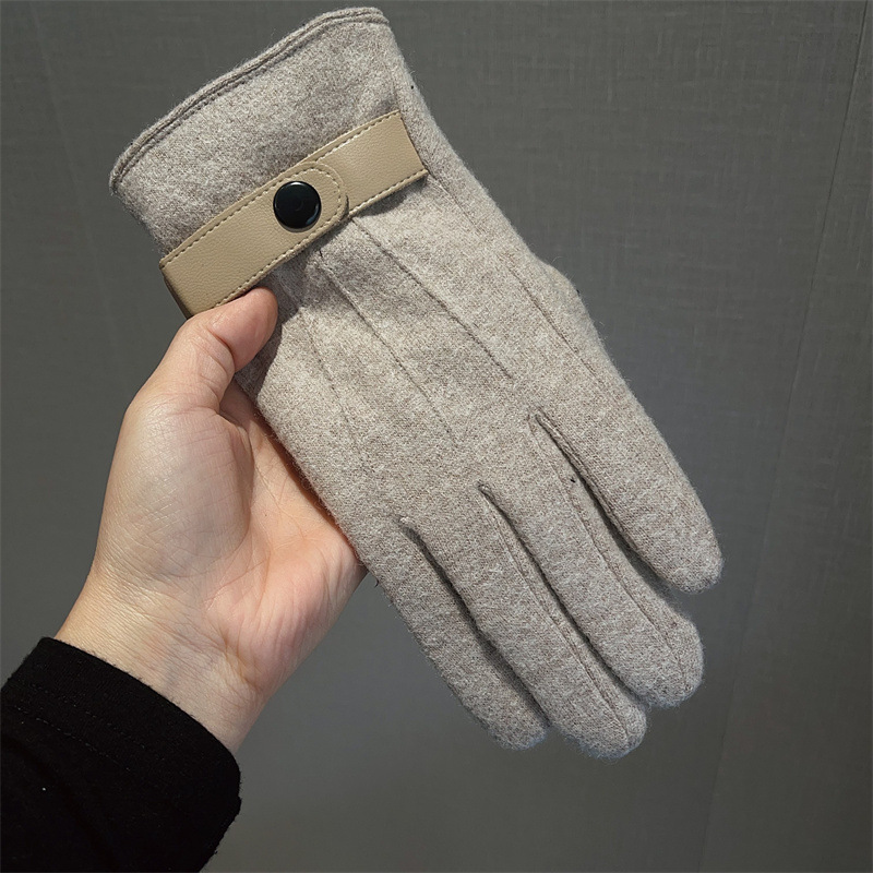 Rękawiczki męskie wełniane z p – Wool Glove Lined recenzja i cena