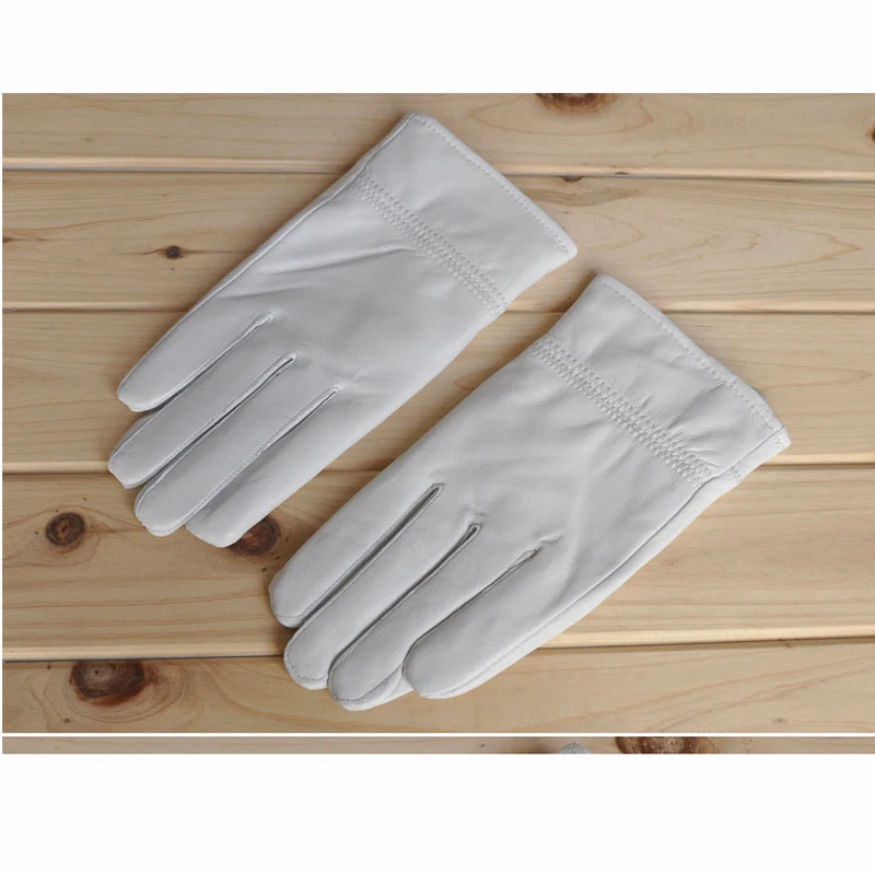 2025 Zimowe białe rękawiczki z – Leather Driving Glove recenzja i cena