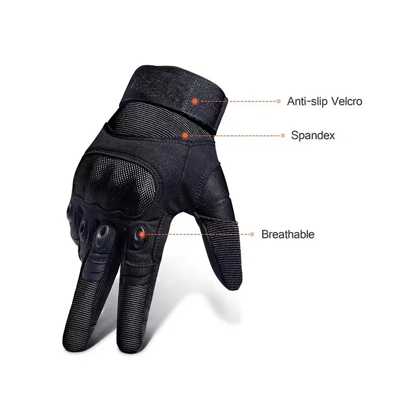 Męskie rękawice taktyczne z pe – Motorcycle Glove Knuckle recenzja i cena