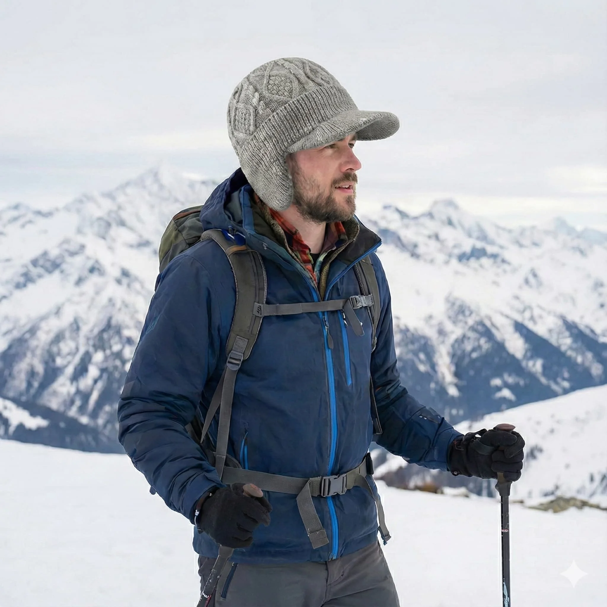 Ciepła zimowa czapka beanie z  – Wool Glove Lined recenzja i cena