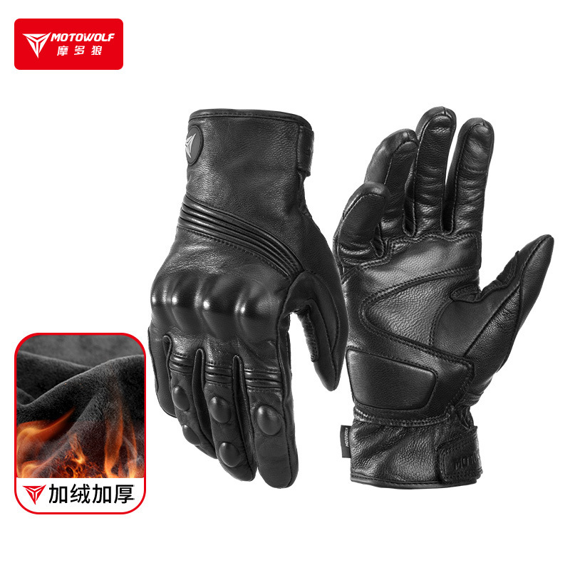 Zimowe rękawice motocyklowe dl – Motorcycle Glove Knuckle recenzja i cena