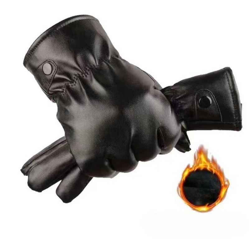 Męskie rękawiczki zimowe z cza – Leather Driving Glove recenzja i cena