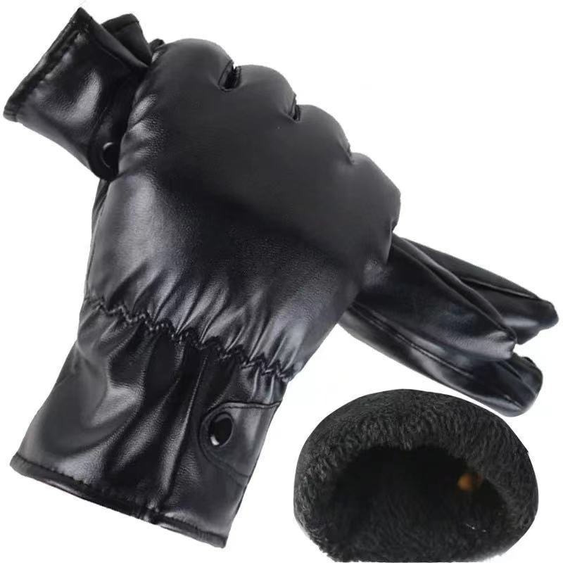 Męskie rękawiczki zimowe z cza – Leather Driving Glove recenzja i cena
