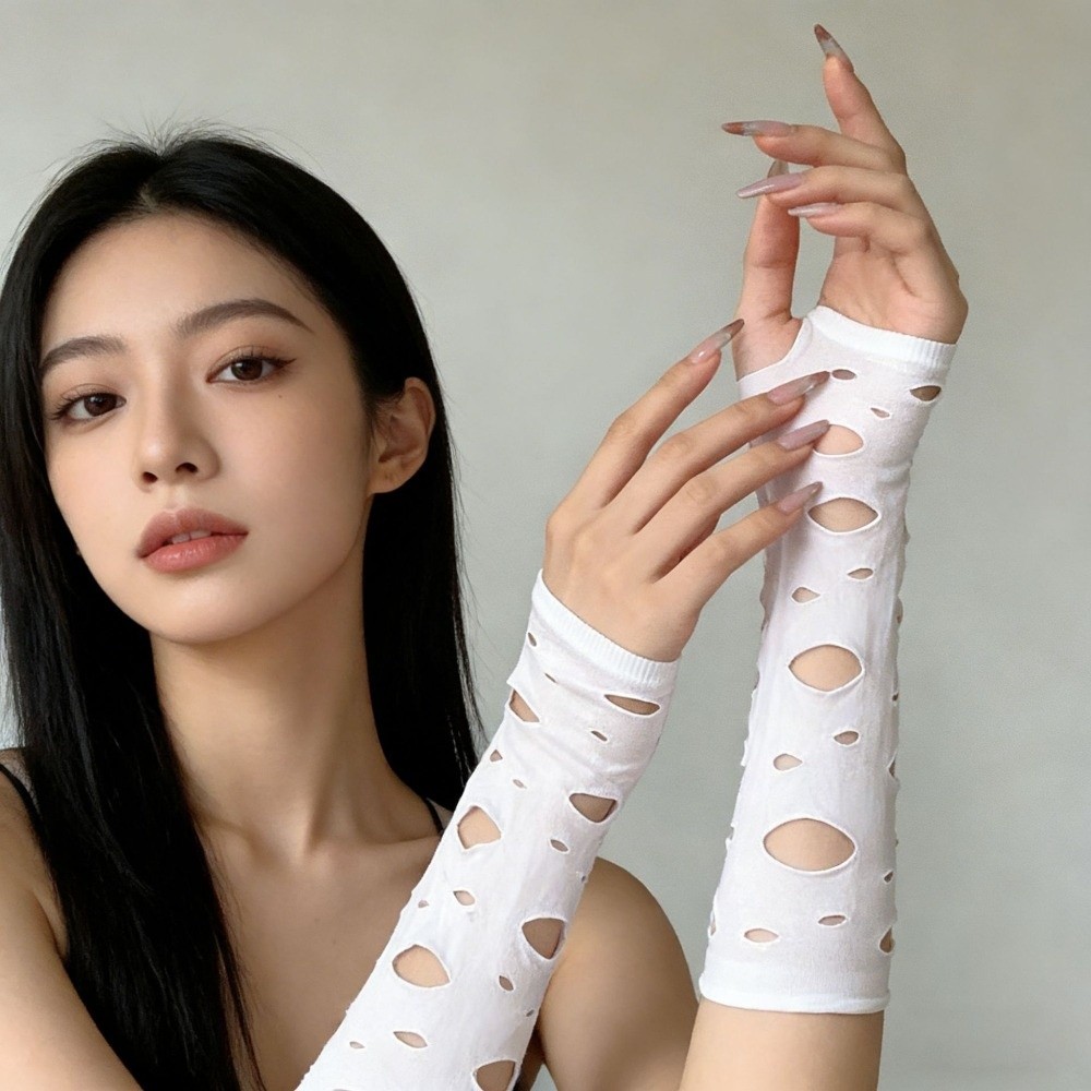 Nakładki na rękawy, podarte oc – Fingerless Glove Knit recenzja i cena