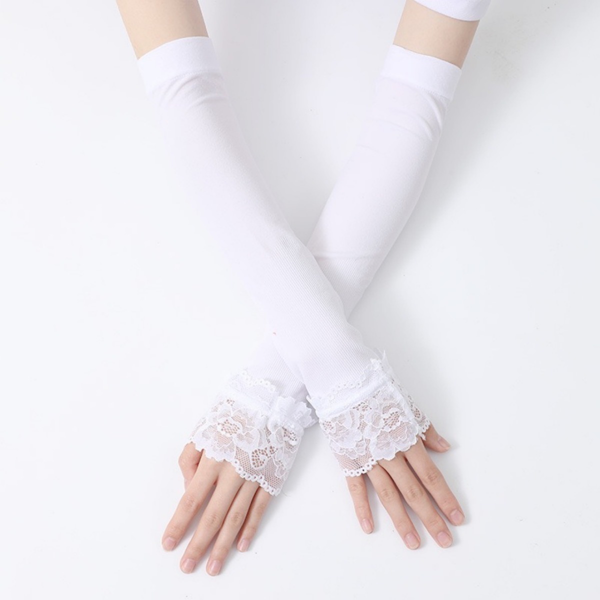 Długie elastyczne rękawki dams – Fingerless Glove Knit recenzja i cena