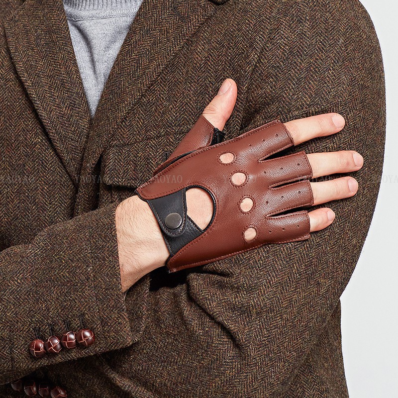 Męskie rękawiczki na wiosnę, 1 – Leather Driving Glove recenzja i cena