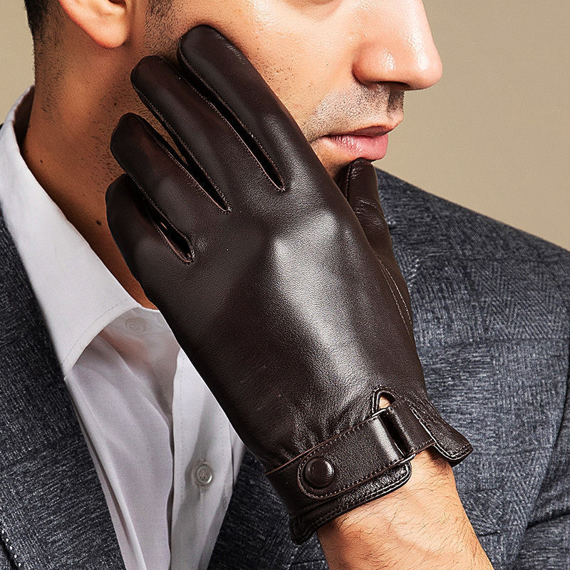 2024 Męskie rękawiczki ze skór – Leather Driving Glove recenzja i cena