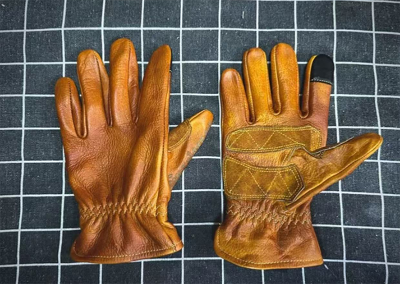 Ręcznie robione skórzane rękaw – Motorcycle Glove Knuckle recenzja i cena