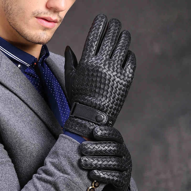 2021 nowe męskie rękawiczki wy – Leather Driving Glove recenzja i cena