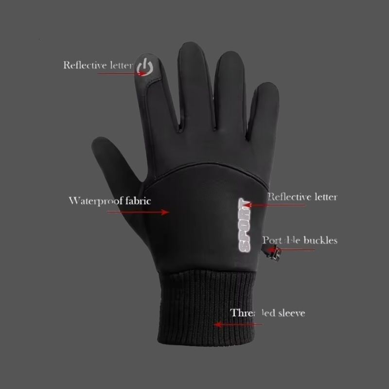 Rękawice zimowe męskie damskie – Leather Driving Glove recenzja i cena