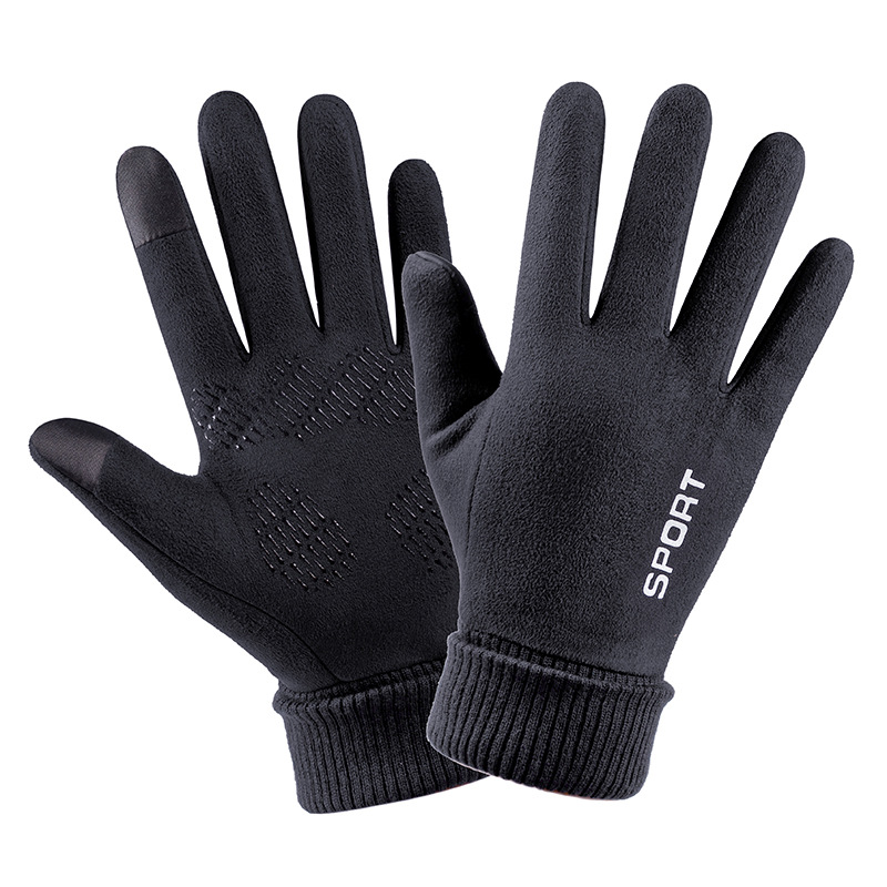 Mężczyźni zimowe zamszowe plus – Leather Driving Glove recenzja i cena