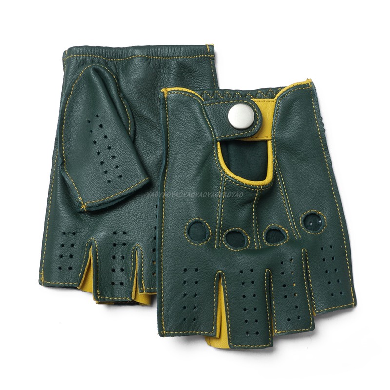 Wysokiej jakości męskie rękawi – Leather Driving Glove recenzja i cena