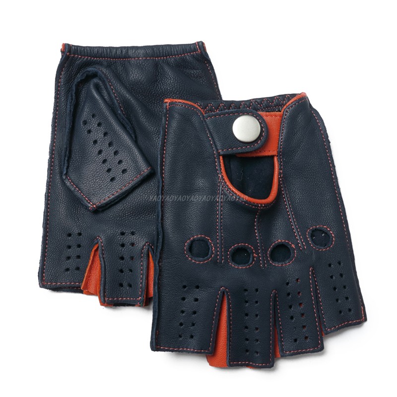 Wysokiej jakości męskie rękawi – Leather Driving Glove recenzja i cena