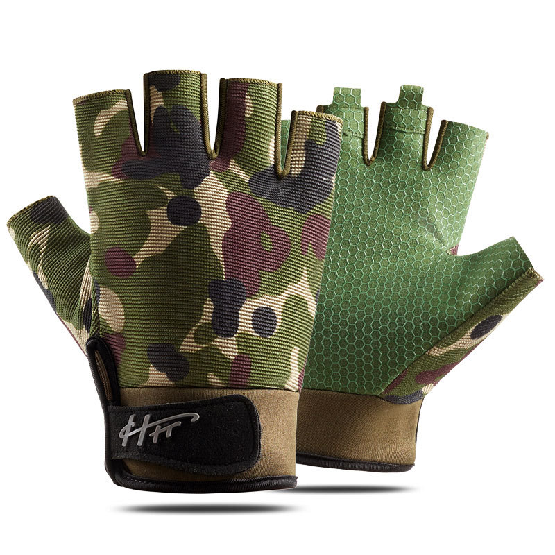 1 para rękawice wędkarskie pół – Cycling Glove Padded recenzja i cena