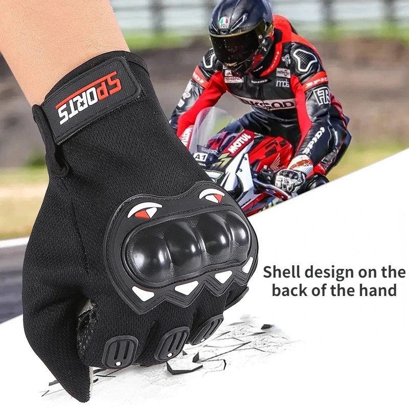 Męskie rękawice motocyklowe z  – Motorcycle Glove Knuckle recenzja i cena